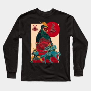 Samurai Warrior - Japanese Art Long Sleeve T-Shirt